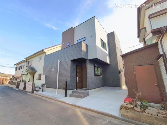 埼玉県川越市大字砂の新築戸建て外構写真 2026年1月14日撮影