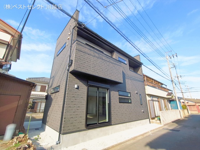 埼玉県川越市大字砂の新築戸建て外構写真 2026年1月14日撮影