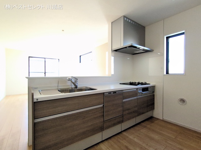 埼玉県川越市清水町の新築戸建てキッチン写真 2026年2月18日撮影