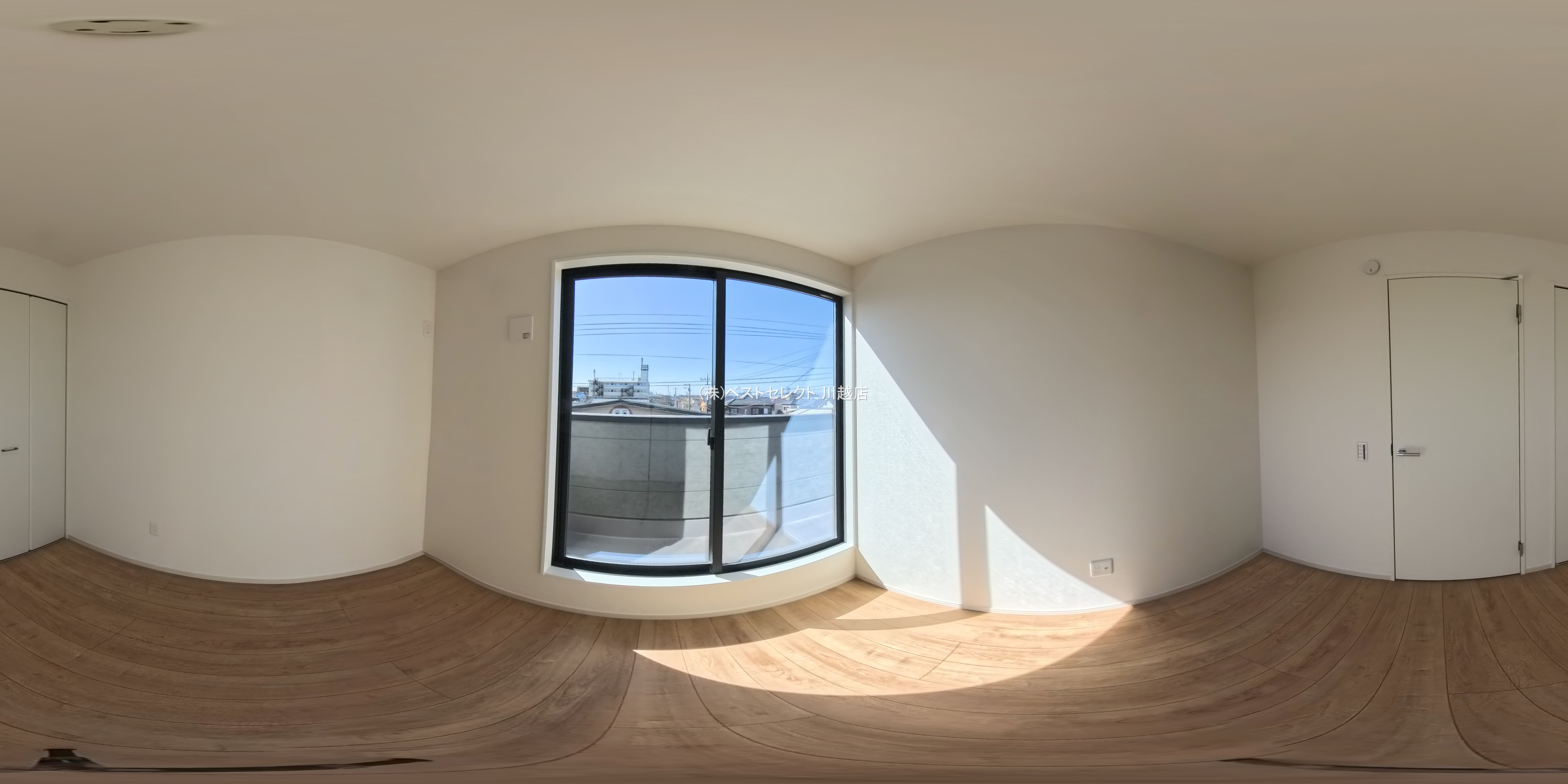 埼玉県川越市清水町の新築戸建てパノラマ（居室サブ）写真 2026年2月18日撮影