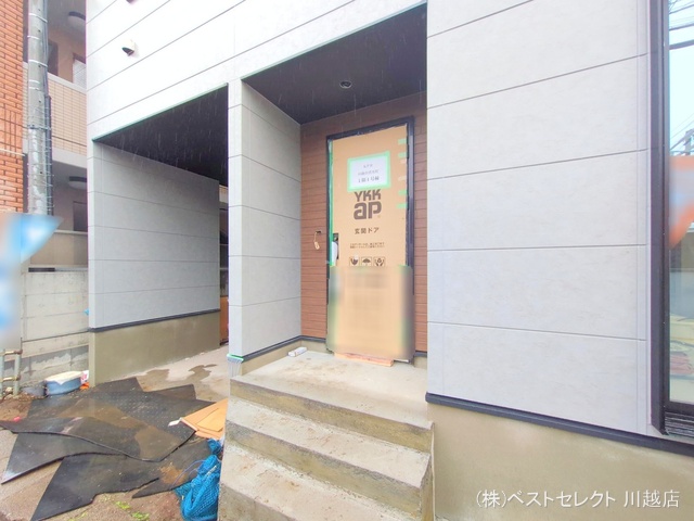 埼玉県川越市清水町の新築戸建て外構写真 2025年12月23日撮影