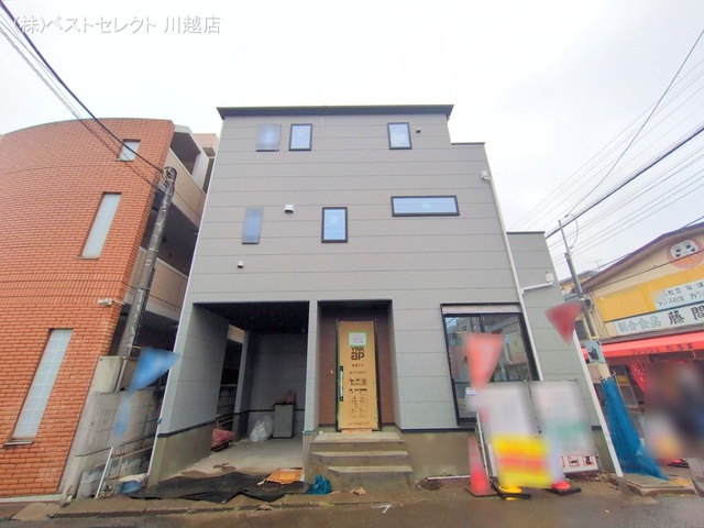 埼玉県川越市清水町の新築戸建て外構写真 2025年12月23日撮影