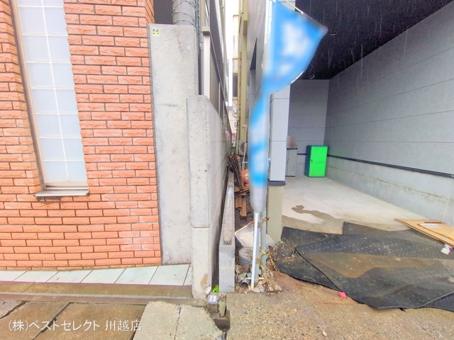 埼玉県川越市清水町の新築戸建て外構写真 2025年12月23日撮影