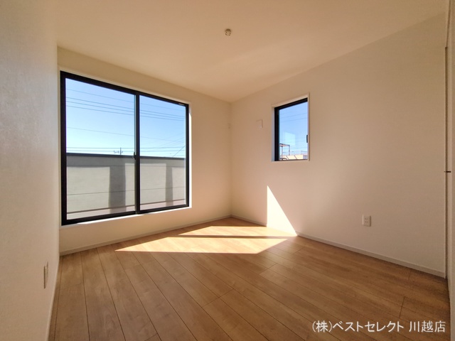 埼玉県川越市清水町の新築戸建て居室メイン写真 2026年2月18日撮影