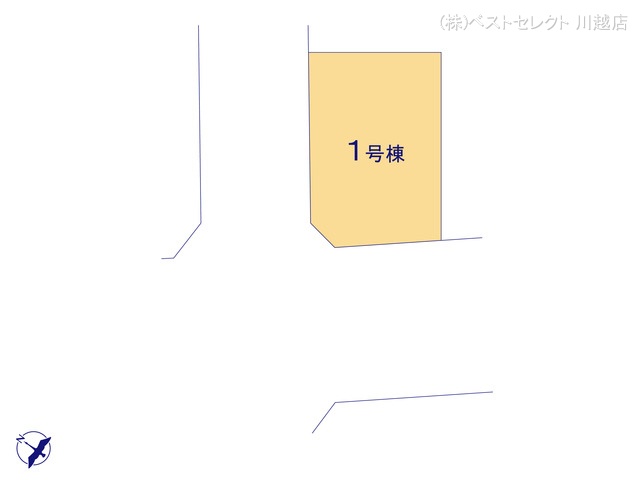 埼玉県川越市清水町の新築戸建て全体区画図 ※図面と異なる場合は現況を優先