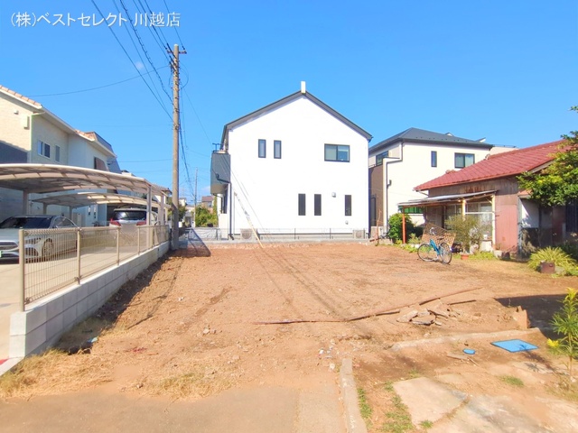 埼玉県川越市旭町３丁目の新築戸建て更地・土地写真 2025年11月6日撮影