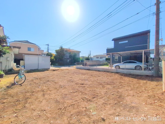 埼玉県川越市旭町３丁目の新築戸建て更地・土地写真 2025年11月6日撮影