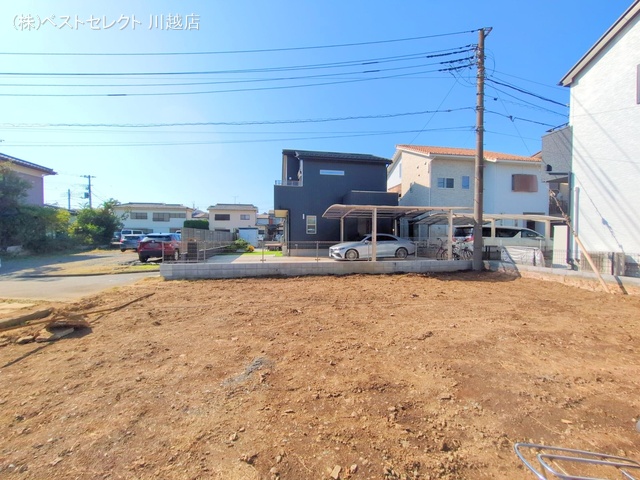埼玉県川越市旭町３丁目の新築戸建て更地・土地写真 2025年11月6日撮影