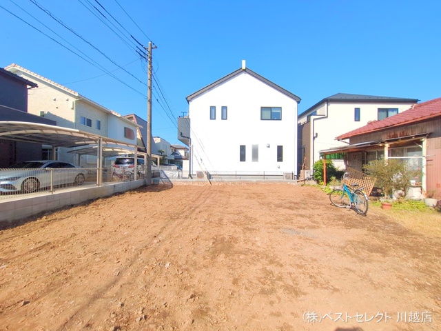 埼玉県川越市旭町３丁目の新築戸建て更地・土地写真 2025年11月6日撮影