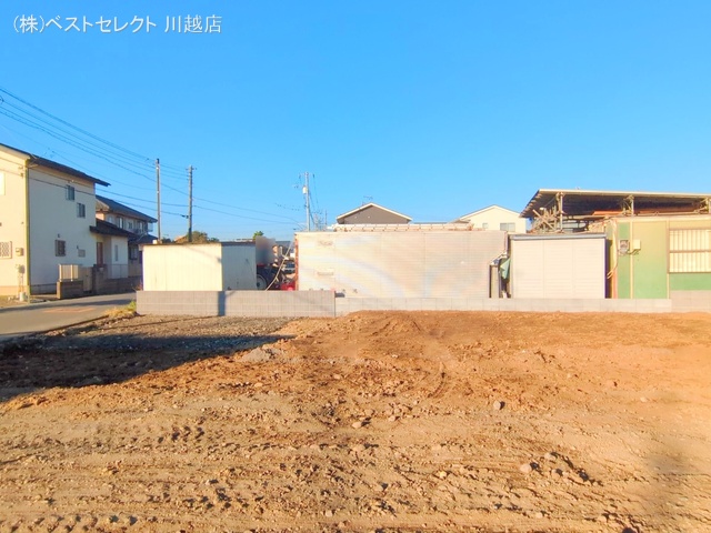 埼玉県川越市今成２丁目の新築戸建て更地・土地写真 2025年11月20日撮影