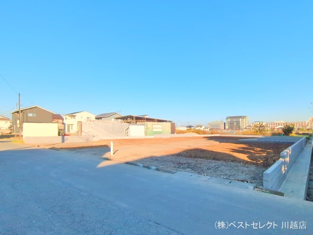 埼玉県川越市今成２丁目の新築戸建て更地・土地写真 2025年11月20日撮影