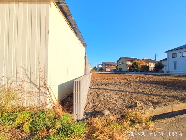 埼玉県川越市今成２丁目の新築戸建て更地・土地写真 2025年11月20日撮影