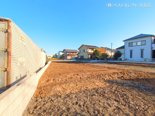 埼玉県川越市今成２丁目の新築戸建て更地・土地写真 2025年11月20日撮影