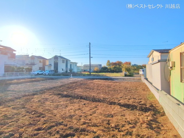 埼玉県川越市今成２丁目の新築戸建て更地・土地写真 2025年11月20日撮影