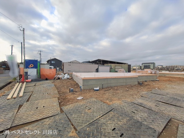 埼玉県川越市今成２丁目の新築戸建て基礎写真 2026年1月6日撮影