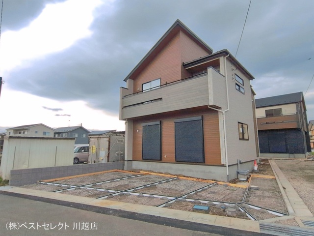 埼玉県川越市今成２丁目の新築戸建て外構写真 2026年3月30日撮影