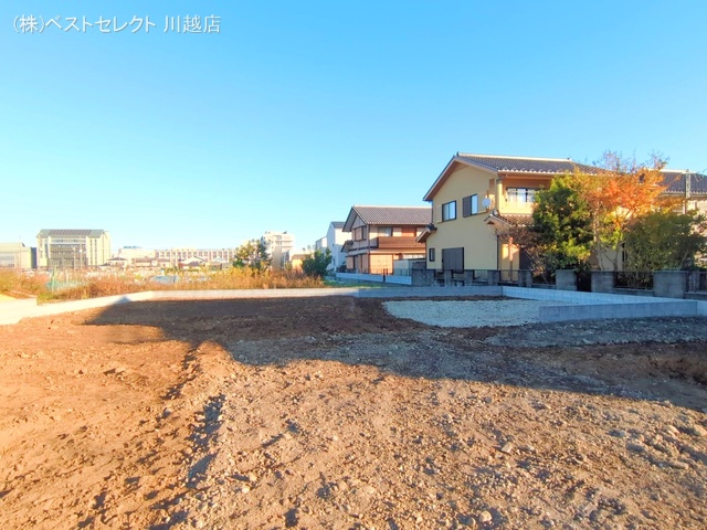 埼玉県川越市今成２丁目の新築戸建て更地・土地写真 2025年11月20日撮影