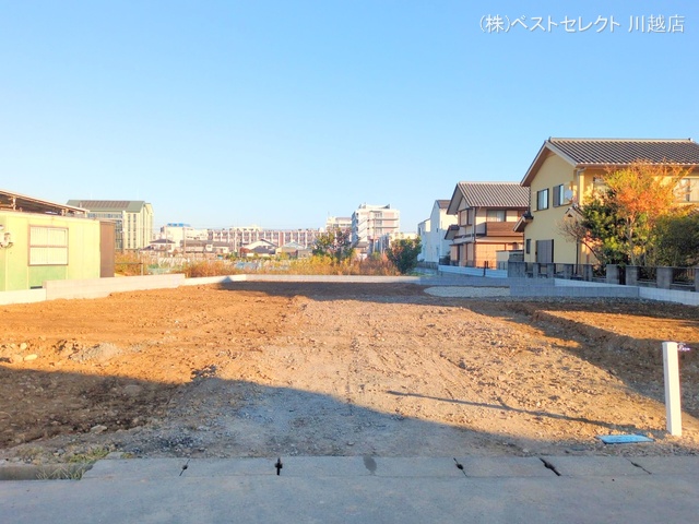 埼玉県川越市今成２丁目の新築戸建て更地・土地写真 2025年11月20日撮影