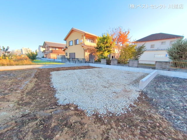 埼玉県川越市今成２丁目の新築戸建て更地・土地写真 2025年11月20日撮影