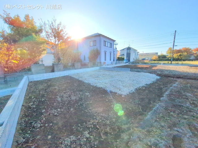 埼玉県川越市今成２丁目の新築戸建て更地・土地写真 2025年11月20日撮影