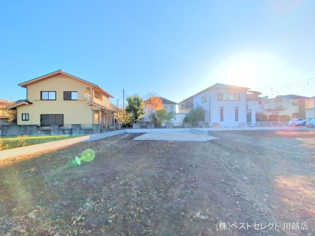 埼玉県川越市今成２丁目の新築戸建て更地・土地写真 2025年11月20日撮影