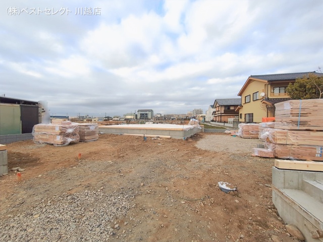 埼玉県川越市今成２丁目の新築戸建て基礎写真 2026年1月6日撮影
