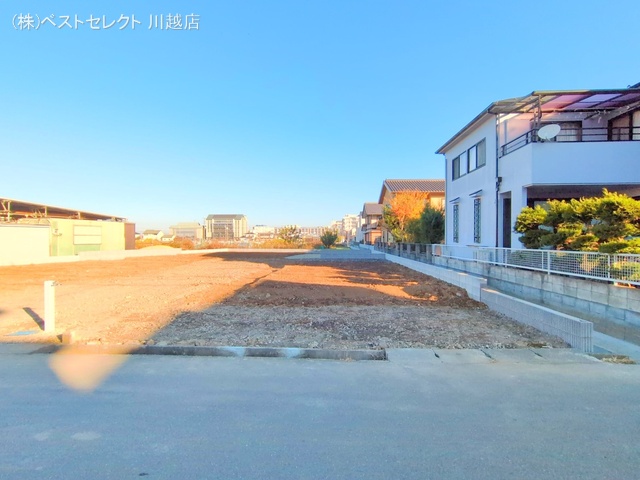 埼玉県川越市今成２丁目の新築戸建て更地・土地写真 2025年11月20日撮影