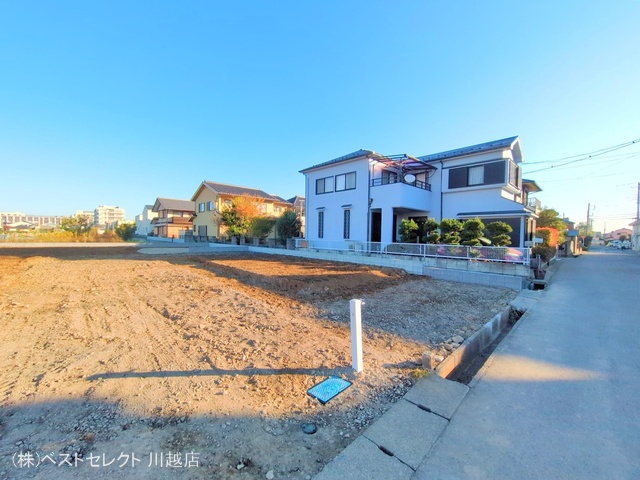 埼玉県川越市今成２丁目の新築戸建て更地・土地写真 2025年11月20日撮影