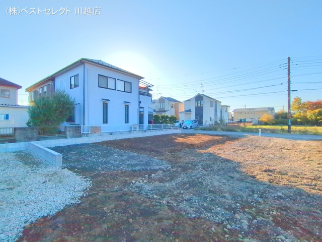 埼玉県川越市今成２丁目の新築戸建て更地・土地写真 2025年11月20日撮影