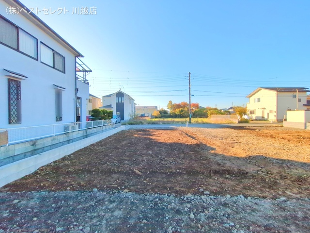 埼玉県川越市今成２丁目の新築戸建て更地・土地写真 2025年11月20日撮影