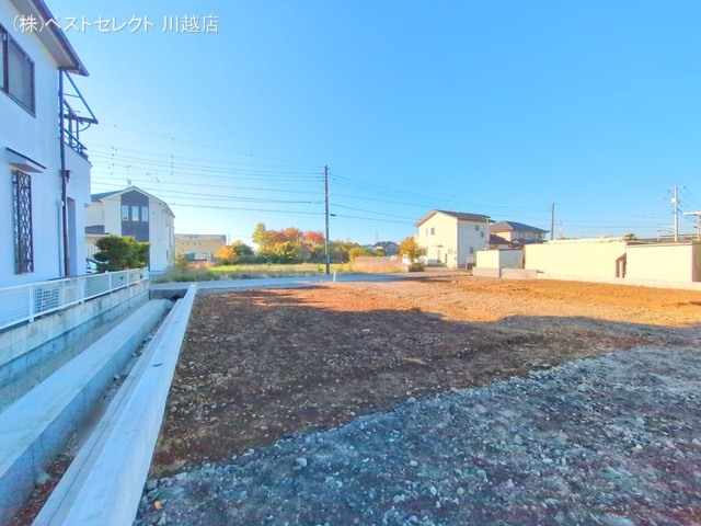 埼玉県川越市今成２丁目の新築戸建て更地・土地写真 2025年11月20日撮影