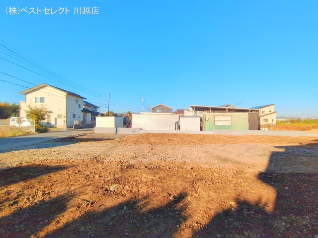 埼玉県川越市今成２丁目の新築戸建て更地・土地写真 2025年11月20日撮影