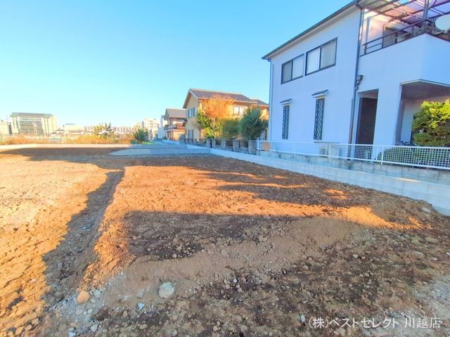 埼玉県川越市今成２丁目の新築戸建て更地・土地写真 2025年11月20日撮影