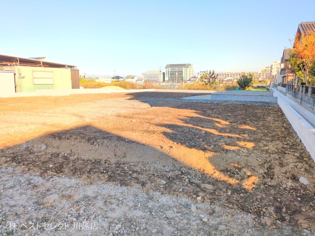 埼玉県川越市今成２丁目の新築戸建て更地・土地写真 2025年11月20日撮影