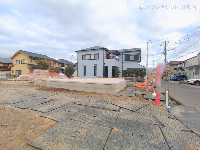 埼玉県川越市今成２丁目の新築戸建て基礎写真 2026年1月6日撮影