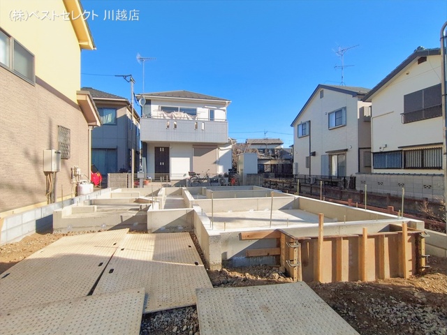埼玉県川越市大字砂の新築戸建て基礎写真 2026年2月2日撮影