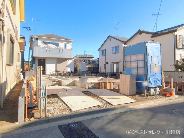 埼玉県川越市大字砂の新築戸建て基礎写真 2026年2月2日撮影