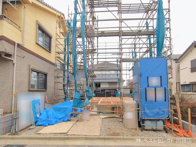 埼玉県川越市大字砂の新築戸建て基礎写真 2026年2月15日撮影