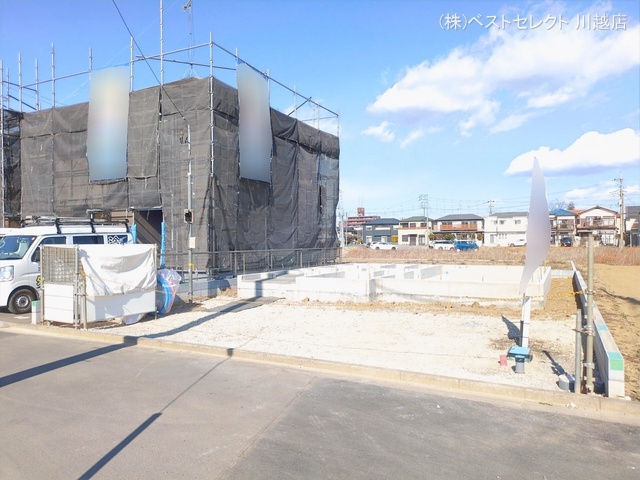 埼玉県川越市上野田町の新築戸建て基礎写真 2026年1月29日撮影