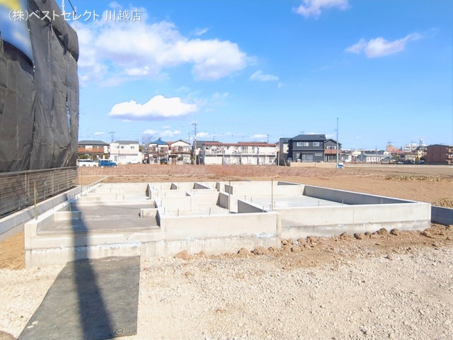 埼玉県川越市上野田町の新築戸建て基礎写真 2026年1月29日撮影