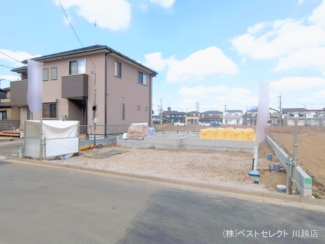 埼玉県川越市上野田町の新築戸建て基礎写真 2026年2月17日撮影