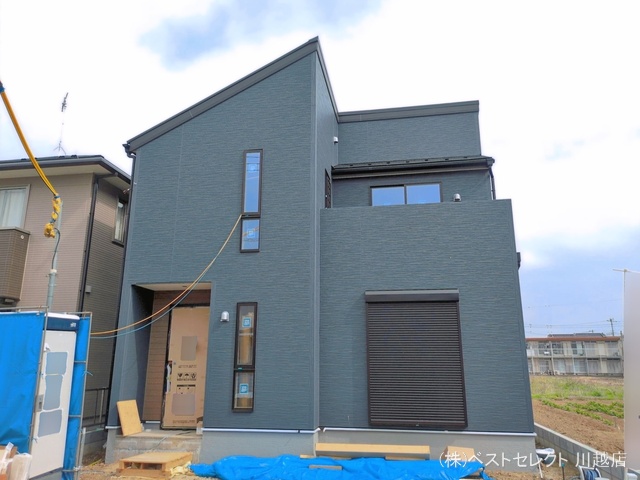 埼玉県川越市上野田町の新築戸建て外構写真 2026年4月13日撮影