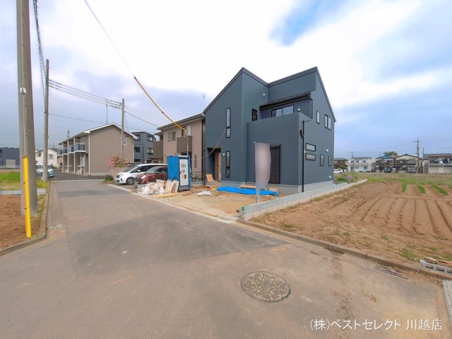 埼玉県川越市上野田町の新築戸建て外構写真 2026年4月13日撮影