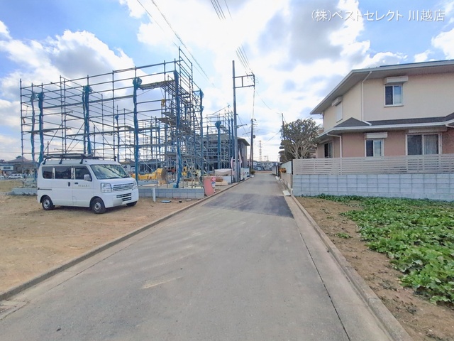 埼玉県川越市上野田町の新築戸建て基礎写真 2026年2月17日撮影