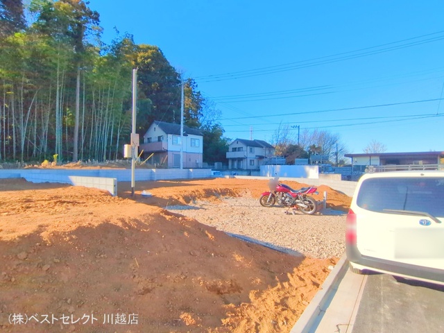 埼玉県川越市大字下小坂の新築戸建て更地・土地写真 2025年12月17日撮影