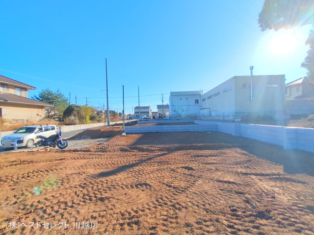 埼玉県川越市大字下小坂の新築戸建て更地・土地写真 2025年12月17日撮影