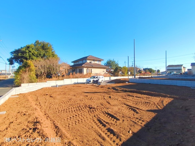 埼玉県川越市大字下小坂の新築戸建て更地・土地写真 2025年12月17日撮影