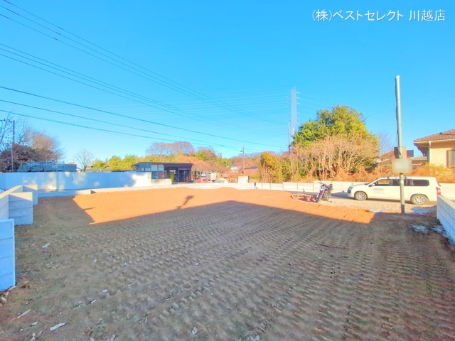 埼玉県川越市大字下小坂の新築戸建て更地・土地写真 2025年12月17日撮影