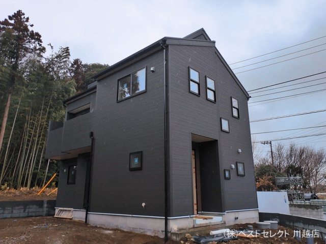 埼玉県川越市大字下小坂の新築戸建て外構写真 2026年3月2日撮影