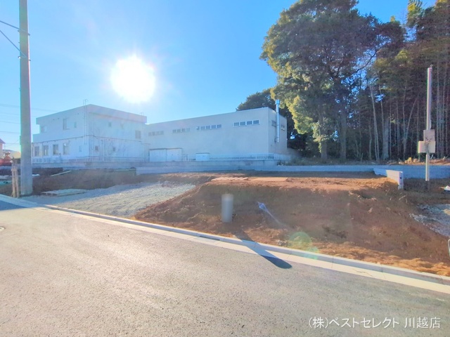 埼玉県川越市大字下小坂の新築戸建て更地・土地写真 2025年12月17日撮影